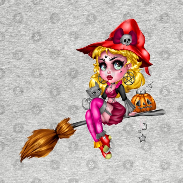 Freya the Blonde Witch by walidhamza